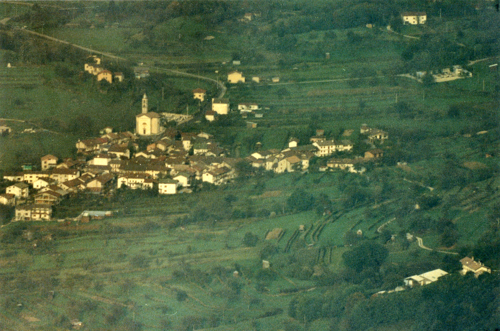 Porcen dal M. Roncòn. Settembre 1990 Porcen dal M. Roncòn. Settembre 1990