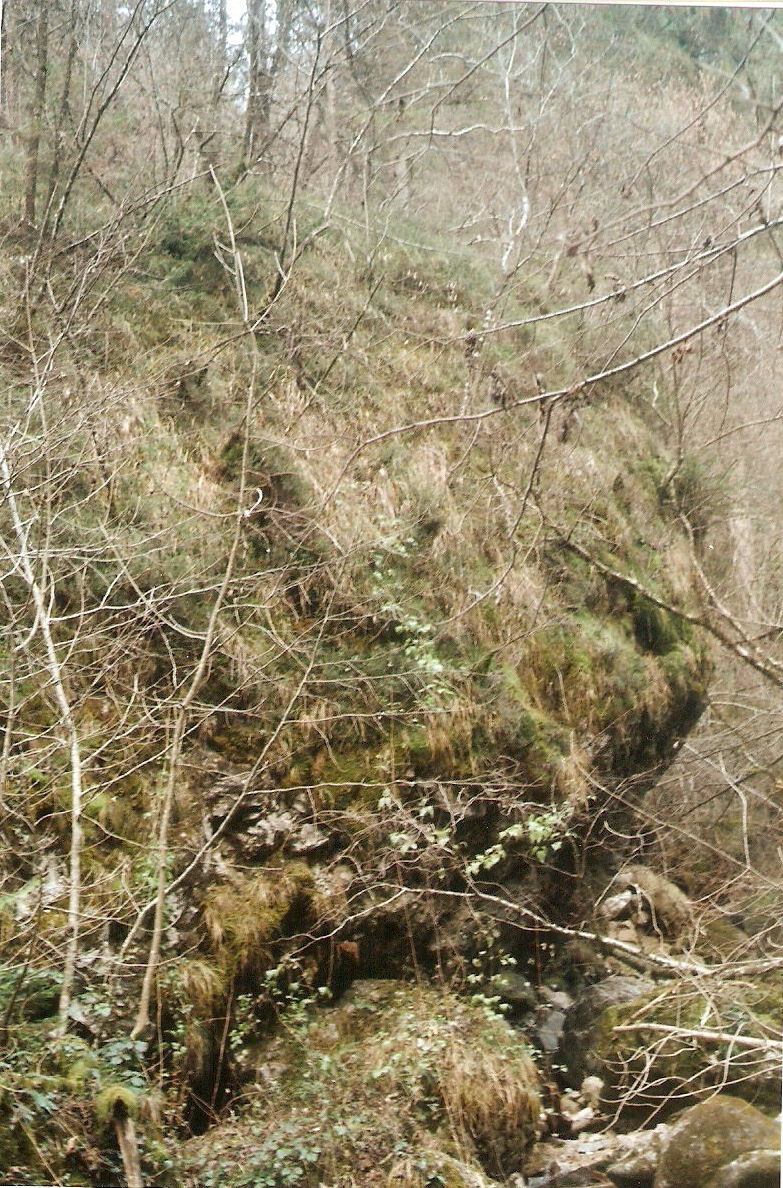 Sass del Termenn: parte orientale del lato Sud